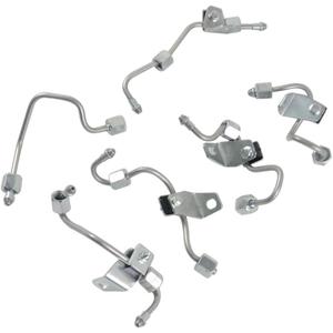GELUOXI Fuel Injector Supply Lines Feed Lines Replacement for 2003-2009 Dodge Ram 2500 3500 5.9 Cummins Diesel 5086871AA 5086872AB