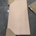 Flash Furniture Adjustable Classroom Activity Table with 6 Stackable Chairs, Rectangular Plastic Activity Table for Kids, 24" W x 48" L, Natural