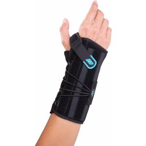 DonJoy Advantage DA161WB02-BLK-R Stabilizing Speed-Wrap Wrist Brace for Carpal Tunnel, Sprains, Strains, Tendonitis, Instabilities, Palm/Dorsal Stays, Right