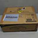 ZMISHIBO 24 Inch Low Profile Ceiling Fans with Lights and Remote, 3000K-6000K Dimmable Fandelier LED Fan Light, Flush Mount Ceiling Fan with Light, 6 Wind Speeds Ceiling Fans for Bedroom- Black