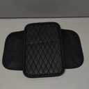 Center Console Cover, Arm Rest Cover for Car, Car Console Covers, Console Cover, Long-Lasting and Comfortable to The Touch, Suitable for Most Cars, Trucks, SUVs (Black)