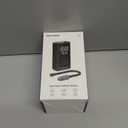 Syncwire Tire Inflator Portable Air Compressor - 150PSI 2X Faster Inflation Smart Air Pump for Car Tires [Extra-Large LCD] with Digital Pressure Gauge, Auto Shut-Off for Car, Motorcycle, Bike & Balls (Black)