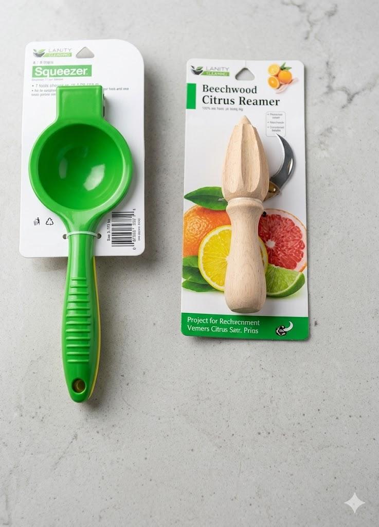 Citrus Reamer & Citrus Squeezer