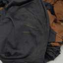 Men's Henley Shirt Hooded Long Sleeve Lace Up Vintage Solid Casual T-shirt Tactical Patchwork Western Tee Sports (X-Large, Black)
