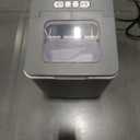 EUHOMY Nugget Ice Maker Countertop, Ready in 8 Mins, Self-Cleaning, 34lbs/24H Portable Ice Maker Machine with Ice Scoop & Basket, Sonic Ice Makers with Chewable Pellet Ice for Home/Party/RV/Camping