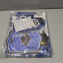 Graduation Decorations 2026 Blue Themed Set, Congrats Grad Banner Class of 2026 Backdrop Balloons and Streamers Kit High School and College Graduation Party Supplies