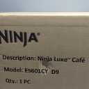 Ninja Luxe Café Premier 3-in-1 Espresso Machine, Drip Coffee, & Rapid Cold Brew | Built-in Coffee Grinder, Hands-Free Milk Frother, Assisted Tamper for Cappuccinos & Lattes | Cyberspace | ES601CY