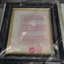 2 Pack 8x10 Vintage Wooden Picture Frames with Glass, Retro Design for Home, Office & Wedding Decor, Blue