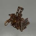 Premium Hammock Hanging Kit -1600lbs Capacity, 60" Chain & 360 Hooks, Permanent Color - Ideal for Ceilings, Chandeliers, Acrylic Bubble Chairs & Durable for Indoor/Outdoor Use (Brown)