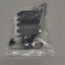 GLAMFIELDS 8-Piece Teaspoons, 6.15" Long Handle Demitasse Espresso Spoons Set, Stainless Steel Small Serving Spoons for Dessert