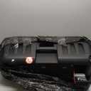 QFX PBX-2012 Dual 12" Bluetooth Portable Rechargeable Karaoke PA Loud Party Speaker with LED Circle Lights