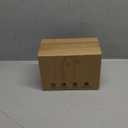 GiveBest Plug in Wall Space Heater with Remote, 800W Small Wall Outlet Heater with Adjustable Thermostat and 12H Timer, LED Display for RV Home Office Bathroom Indoor Use, 2 Pack (Silver)