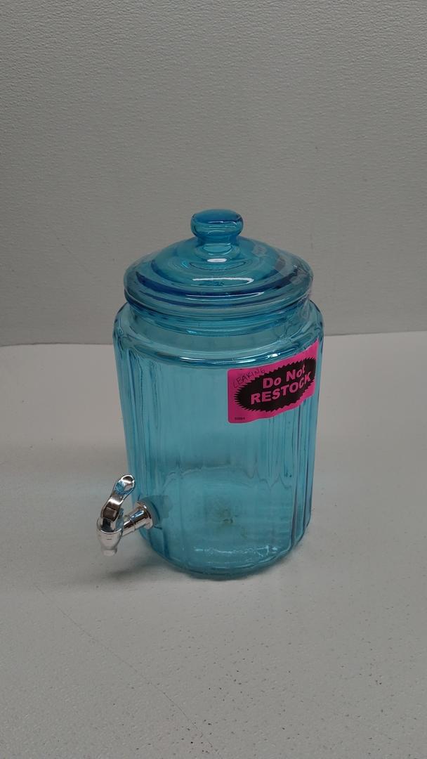 CORE RIBBED BEVERAGE DISPENSER 186OZ BLUE