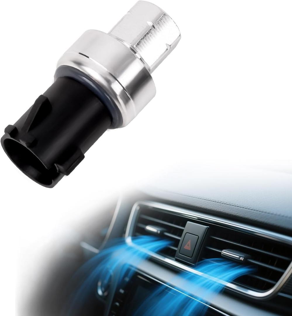 Upgraded Grand Caravan/Ram 1500 Air Conditioning Pressure Sensor, Compatible with Chry-sler Sebring Town & Country Vovager, Caravan Charger Durango Dakota Journey, Liberty Wrangler, Replace#5174039AA