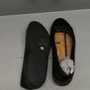 Epic Step Ballet Flats for Women Comfortable Flat Shoes for Women Dressy Casual Round Toe Flats (6, Black)