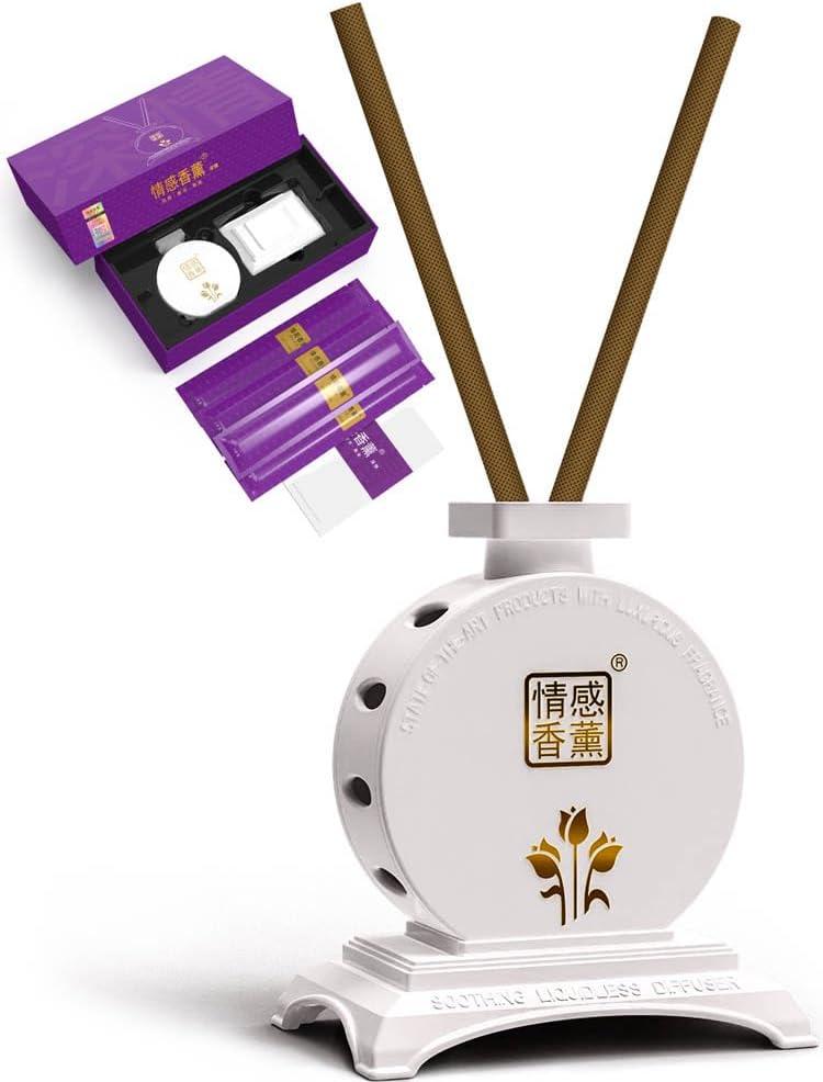 New Generation Safe Healthy Office Home Set Liquidless Essential Oil Scented Reed Diffuser