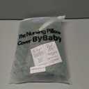 Double-Sided Baby Nursing Pillow Cover Set - 4 Pack - Soft Unisex Breastfeeding Pillow Cover for Girl & Boy with Hanging Loop - Multipurpose Washable Quick-Dry Slipcover Case with Waterproof Liner (Multicolor)