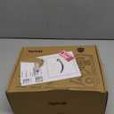 Home Security Door Lock, 2 Pack Latch Guard Clasp Front Door Locks for Kids, Home Reinforcement Lock for Swing-in Doors, Hotel Door Latches, Thicken Solid Aluminium Alloy, Satin Nickel