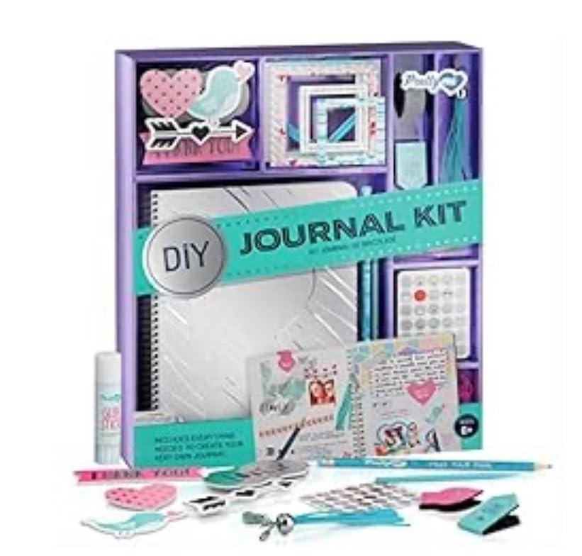 Pretty Me DIY Journal Kit for Girls - Gift for 8-14 Year Old Girl - Cool Birthday Gifts Ideas for Teens - Fun, Cute Art & Crafts Kits for Tween Teenage Kids- Scrapbook & Diary Supplies Toy Set