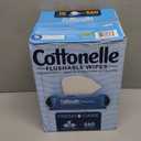 Cottonelle Freshfeel Flushable Wet Wipes - One Box of 560 Wipes (10 Packs of 56 Pieces) Exp 6/2027