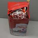 COOLWUFAN 24 Pack Christmas Candy Cane Pathway Lights, 22'' Outdoor Christmas Decorations Path Lights, Waterproof Candy Cane Yard Markers for Walkway, Lawn, Patio, Holiday Landscape Path Dcor