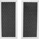 2 Pack DE63-30016G Microwave Charcoal Filter for Samsung GE Grill Microwave Oven, Replaces WB02X10956, JX81H, WB02X11544, DE63-30016A, DE63-30016G, DE63-00367H, 4864753, DE63-00367D