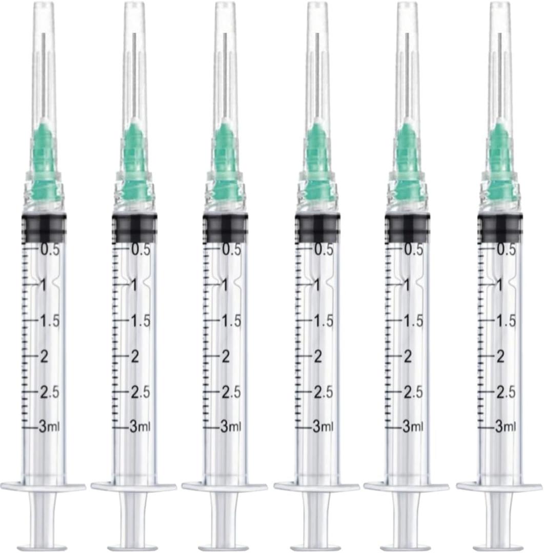 50 Pcs/Box - 21Ga 3ml Lab Dispensing Utensils, Individually Wrapped