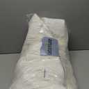 OLANLY Ivory Round Rugs for Bedroom - Machine Washable, 8 ft Circle Area Rugs for Living Room, Soft and Fluffy Shaggy Carpet for Teen Girls and Boys, Nursery Rooms, Dorms, Home Decor Aesthetic