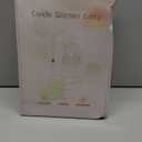 Candle Warmer Lamp Adjustable Timer - Electric Flower Glass Candles Warmers Adjustable Height Dimmable Vintage Base Modern Wax Candles Top Warmers for Small Jar Scented Wax Melts