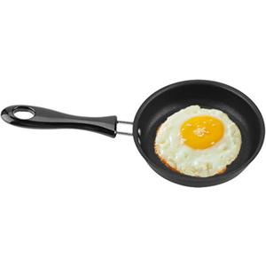 Mini Omelet Pan Portable, Pure Iron Dupont Coating Portable One Egg Frying Pan, Small Frying Pan Designed with Handle Heat Resistant Non Stick Pot, Portable Pan for Stove Gas Induction Hob