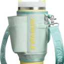 STANLEY All Day Quencher Carry All for 40 oz Tumbler with Handle | Crossbody Bag with Phone Holder Pocket, Card Sleeve & Detachable Strap | Water Bottle Carrier Bag | BPA-Free |