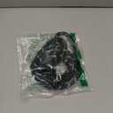 GEIT 2/4/5/6FT Dog Leash, Heavy Duty Rope Leashes, Reflective Nylon Pet Lead with Aluminum Quick Release/Locking Tactical Frog Clip for Small Medium and Large Dogs, Black, 1/2 inch