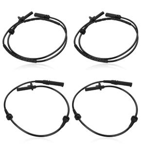 4 PCS ABS Wheel Speed Sensors Compatible with BMW X5 2007-2018 3.0L V6/2010-2018 4.4L/2007-2010 4.8L V8, X6 2008-2020 3.0L V6/4.4L V8 Replacement for 34526771776 ALS1832 34526771777 2ABS0642