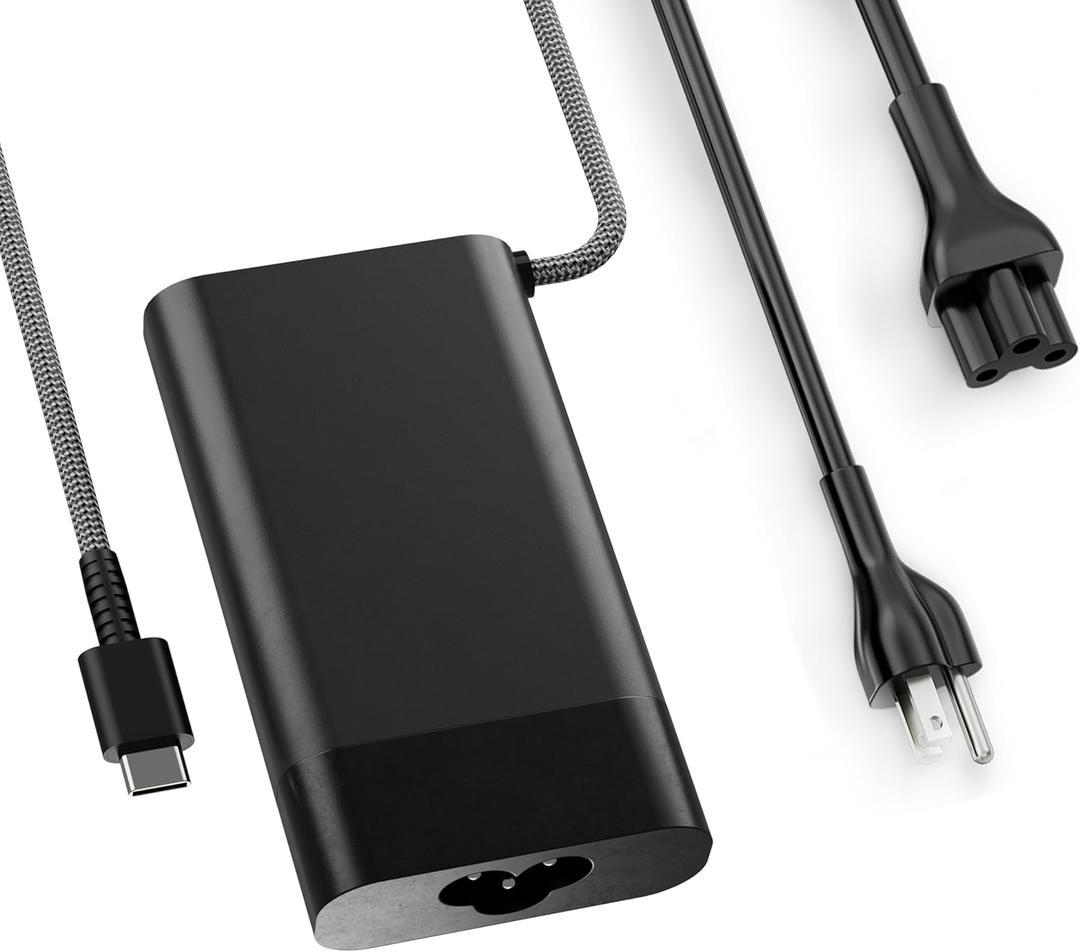 QIOUZW 65W USB C Laptop Charger Compatible with HP Spectre X360,Spectre,Elitebook x360,Elitebook,Envy,Omnibook,Chromebook,Elite x2,Zbook,ProBook Travel Type C AC Adapter Power Cord Supply