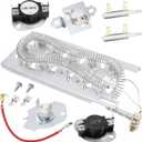 Dryer Heating Element Kit Fit for Maytag Epic z Bravos MEDX700XL0 MEDB765FC0 MEDB765FW0 MEDB835DW4 MEDB835DC4 MEDB855DC4 MED9700SQ0 MEDX500XW0 MED3500FW1 MEDX700XW0