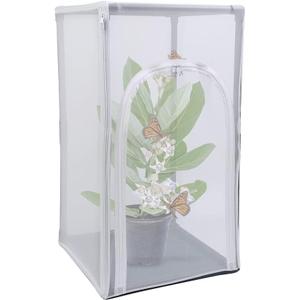 30" Large Monarch Butterfly Habitat Cage, Outdoor Insect Mesh Cage Terrarium (Diameter 19mm Pipe)