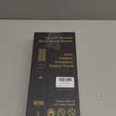 Round Hair Blow Dryer Brush - 1.2 Inch Ceramic Barrel Hair Dryer Brush for Short/Middle Hair, One Step Drying, Volumizing, Straightening and Styling, Negative Ionic Dryer Brush (Black-Golden, 1.2)