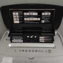 Bonsaii Paper Shredder for Office, 120-Sheet Autofeed Heavy Duty Shredder for Home Office Use, 30 Minutes/Micro Cut/P-4 High Security Level/6 Gallon Large Bin