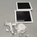 Solar Panel for Ring Camera, 2 Pack 4W Solar Charger Compatible with Rings Spotlight &All-New Stick Up Outdoor Cam Battery, 10ft Long Cable with USB-C to Ring Barrel Plug Adapter