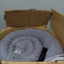 ZonLi Japanese Floor Mattress Futon Mattress Twin Size, Thicken Roll Up Tatami Mat w/ 100% Cotton Washable Cover, Portable & Foldable Floor Bed Mattress for Sleeping, Dormitory, Adult Kids, Grey
