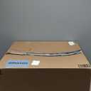 Rubbermaid Premier Series III Step-On Trash Can for Home and Kitchen, with Stainless Steel Rim, 12.4 Gallon, Charcoal, for Home/Kitchen/Garage/Apartment/Office