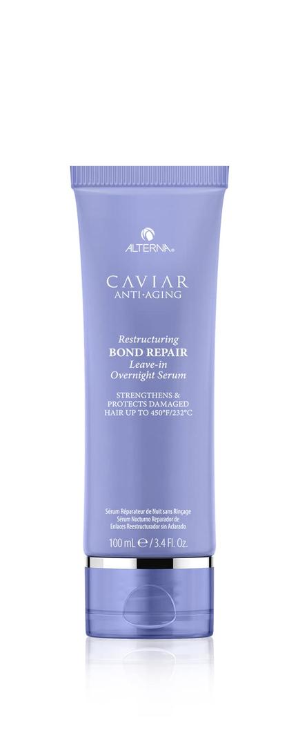 Alterna Caviar Anti-Aging Restructuring Bond Repair Leave In Hair Serum Treatments for Damaged Hair | Sulfate Free, Paraben Free