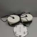 Flea Trap 2 Packs Premium Flea Traps for Inside Your Home Natural and Child-Friendly Light Trap for Indoor with Natural Glue Discs Refills and LED Lightbulb 