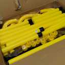 GHB Agility Hurdles 8" Speed Agility Training Hurdles, Detachable Sturdy Hurdles Training Equipment Set with Carry Bag for Kids,Athletes,Soccer,Basketball (5 Pack-Yellow)