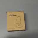 Lamicall Cell Phone Stand for Desk - [360 Rotation] Sturdy Adjustable Desktop Phone Holder, Foldable Mobile Stand, Office Desk Accessories Gifts for iPhone 17 16 15 14 Pro Max, Galaxy S26, Cellphone (Black)