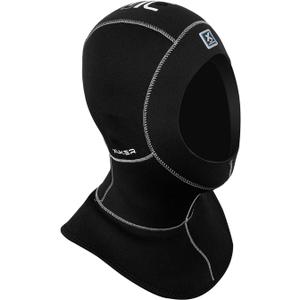 XUKER Neoprene Wetsuit Hood Scuba Diving Hood 5mm 3mm for Men Women, Diving Cap Surfing Thermal Hood for Kayaking Snorkeling Swimming Sailing Canoeing Water Sports (XX-Large)