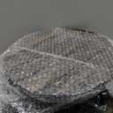 2pack 12" Plant Caddy Plant Stand with Wheels Rolling Plant Stand Heavy Duty Wooden Round Plant Dolly Rollers with Metal Lockable Casters Indoor Outdoor Pot Plant Roller Base Caddies,Patio,Flower Pot