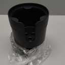 Amazon Basics Car Cup Holder Expander with Adjustable Base, Fits Large Bottles 3.4 to 3.8 in Diameter, Securely Holds Yeti, Hydro Flask and More, Black