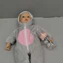 Aori Lifelike Baby Dolls - Realistic 17-Inch Baby Girl with Cute Lightweight Body, Real Life Baby Doll Set with Accessories for 3+ Kids Girls & Collection (Gray Kitty)