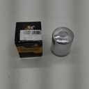 Motorcycle Oil Filters Replacement for Harley FLDE FLFB Road King FLHX Street FXBR, Chrome, Easy Install
